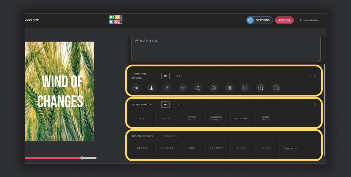 How to create GIF online with Pixiko