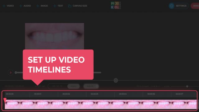Set up video timelines Set up video timelines
