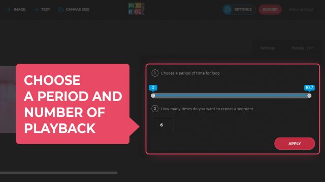 Change the playback speed Change the playback speed