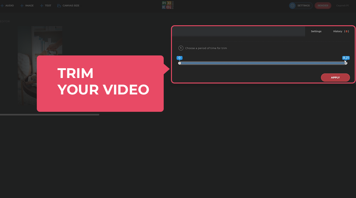 How to create GIF online with Pixiko 